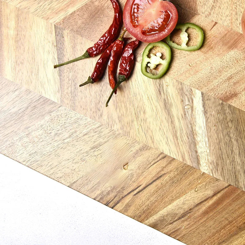 Acacia cutting board,super large cooked food cheese tray, suitable for food,  meat, vegetables and cheese, kitchen accessories