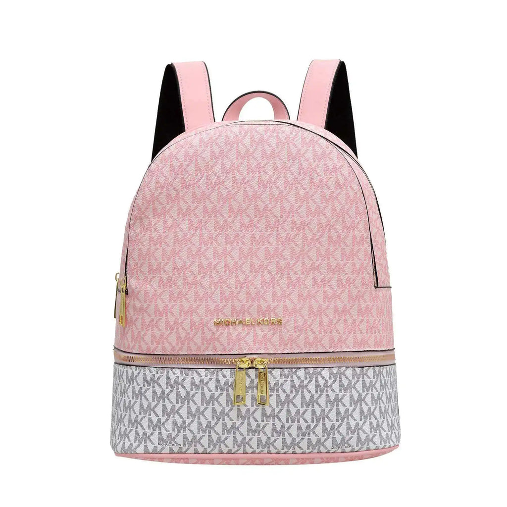 Michael Kors Women's 2026 New MK Backpack - Luxury Fashion Backpack, Stylish School Bag, High-End Women's Handbag, Versatile Tra