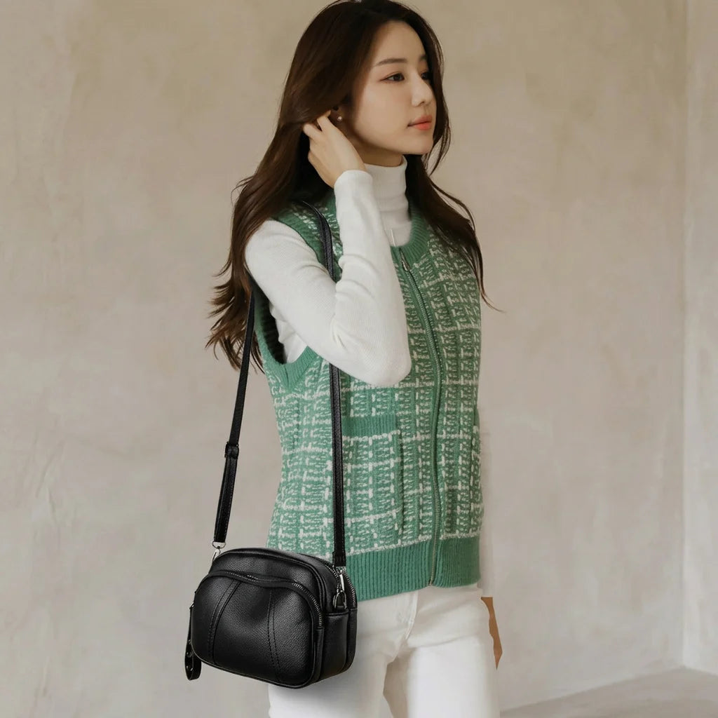 Mini Crossbody Bag Waterproof Adjustable Strap Bag Women'S Shoulder Bag Soft For Casual Outfits Outdoor Activities Commuting
