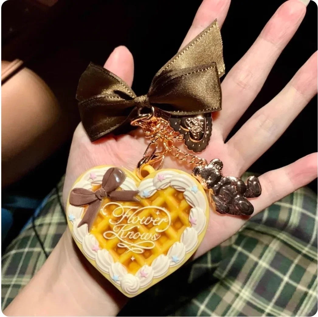 Flower Sweetie Bear Collection Setting Powder 2.5g Pendant Package Hanging Matte Soft Focus Oil Control Makeup Cosmetic