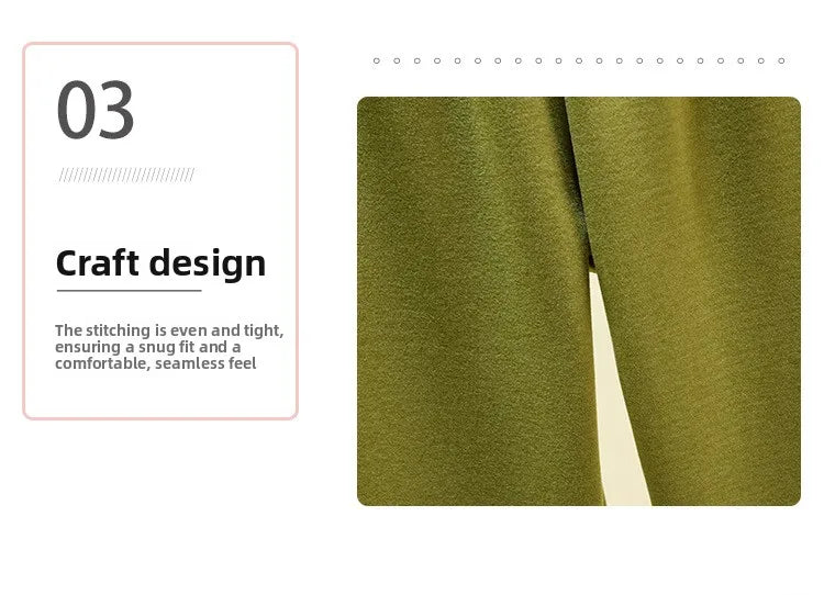 Thickened Double-sided Fleece Straight-leg Pants Women's Winter Sleepwear Sweatpants Casual Comfortable Long Trousers