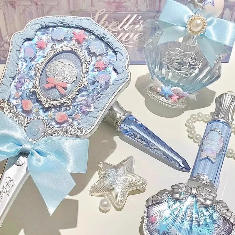 Flowerknows Makeup Set All In Flower Knows Little Angel Highlighter Powder Blush Strawberry Rococo Lip Gloss Perfume Kit