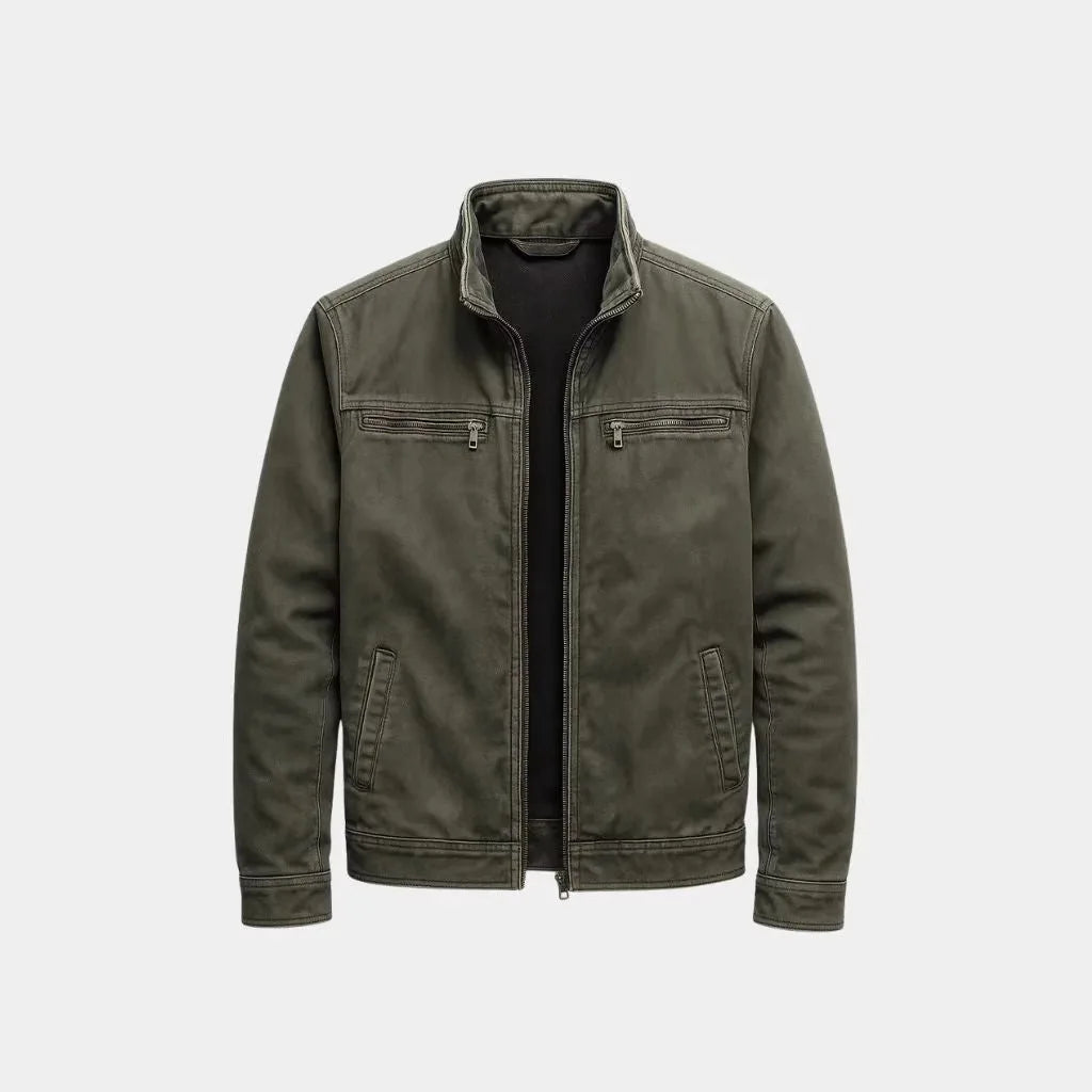 2026 Spring Jacket Men's Tooling Jacket Casual Cardigan Loose Sports Men's Clothing