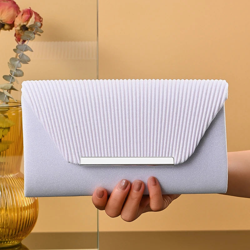 Fashion Elegant Clutch Bag New 2026 Hot Selling Chain Dinner Bag Bride Bridesmaid Lady Handbag Factory Outlet