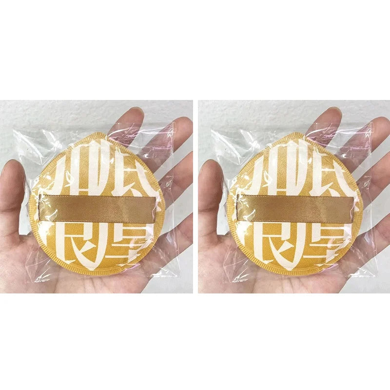 Air Cushion Cosmetic Puff Set with Storage Box - 6cm Soft Sponge