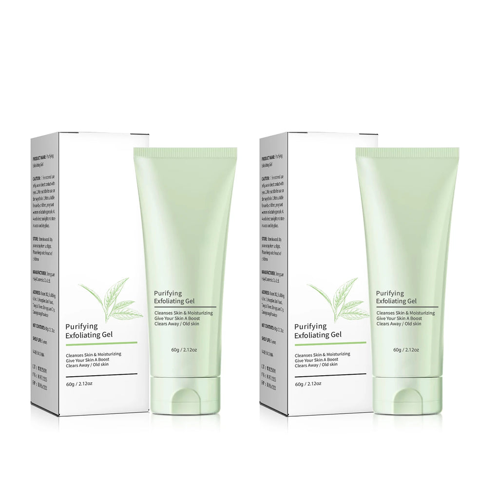 Facial Exfoliating Gel - Deep Cleansing & Blackhead Remover