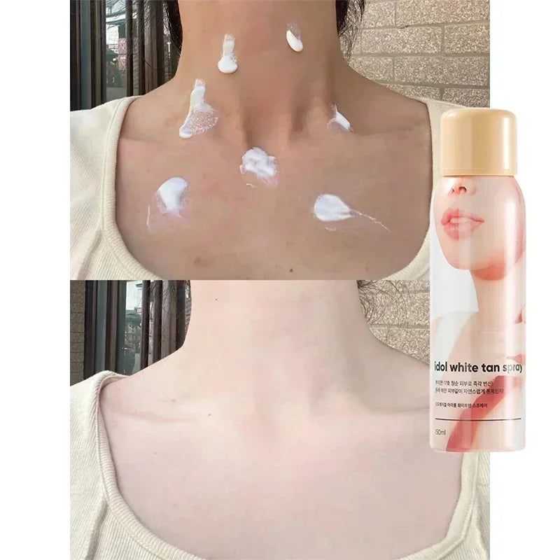 150ml Korean Idol Spray Body Foundation Concealer Brighten Whitening Moisturizing Bb Cream Base Face Foundation Liquid