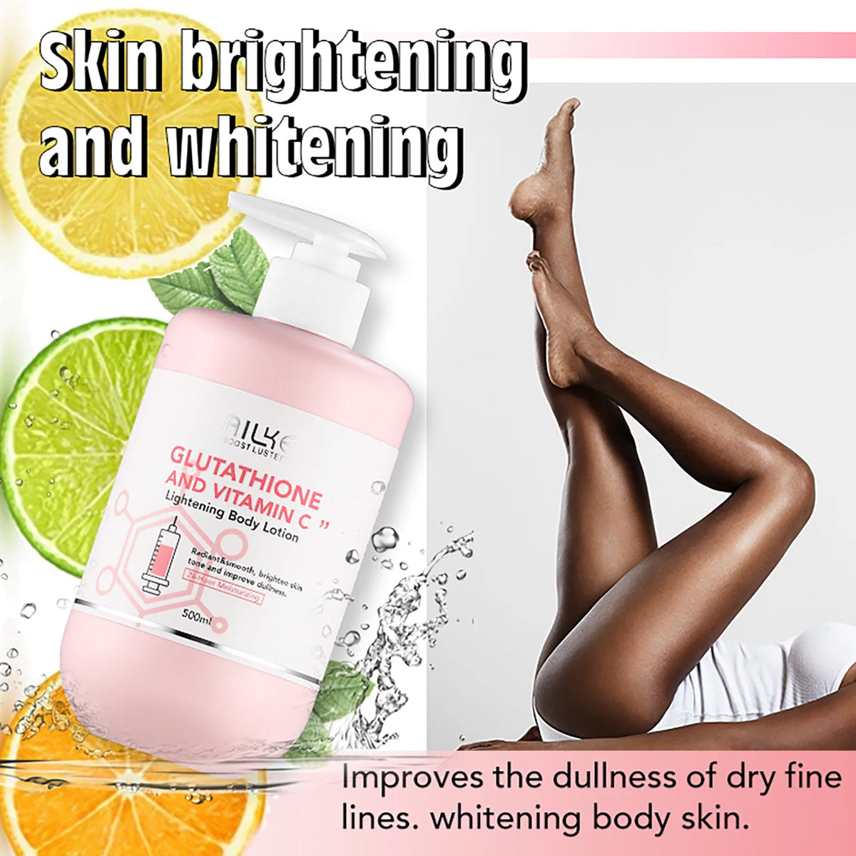 AILKE Glutathione and Vitamin C Whitening Skin Care Set
