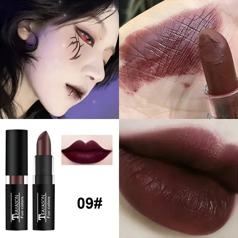 Matte Lipstick - Waterproof Long-Lasting Velvety Lip Makeup