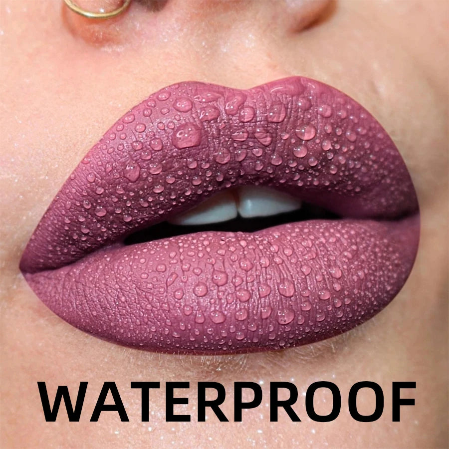 MCD Matte Velvet Liquid Lipstick - Waterproof Long-Lasting Lip Gloss