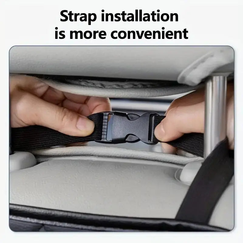 PU Leather Car Seat Organizer Storage Bag for All Vehicle Models Keep Your Ride Neat & Protected with Essential Auto Accessories