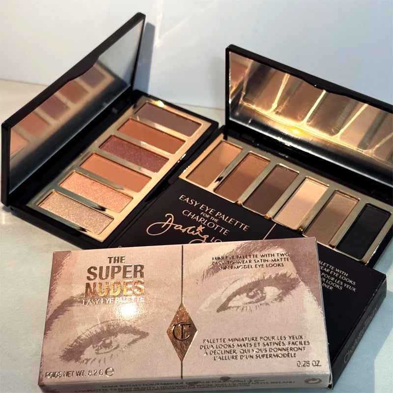 Charlotte Tilbury PILLOW TALK Series Soft Heart Double Color Powder Blusher Color Plate Hot Color Code First Love Sex on Fire
