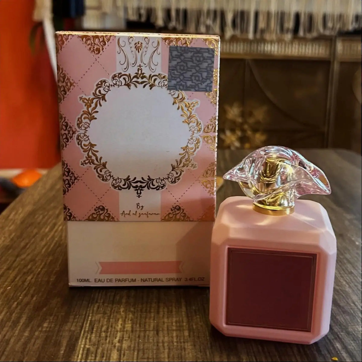 Pink blush, eau de toilette spray, long-lasting fragrance, 100ml
