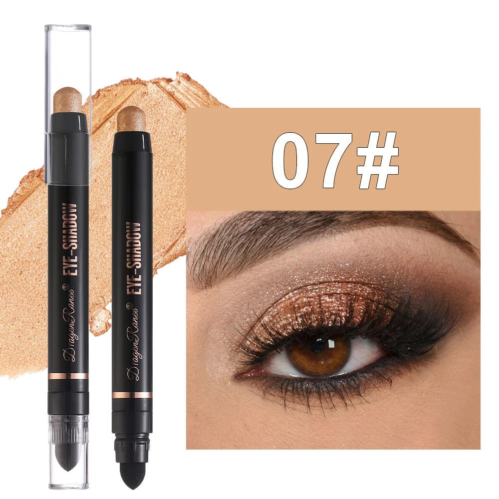 Eyeshadow Pen Pearlescent Liquid Waterproof With One Touch Application For All Day Wear Silky Shimmering