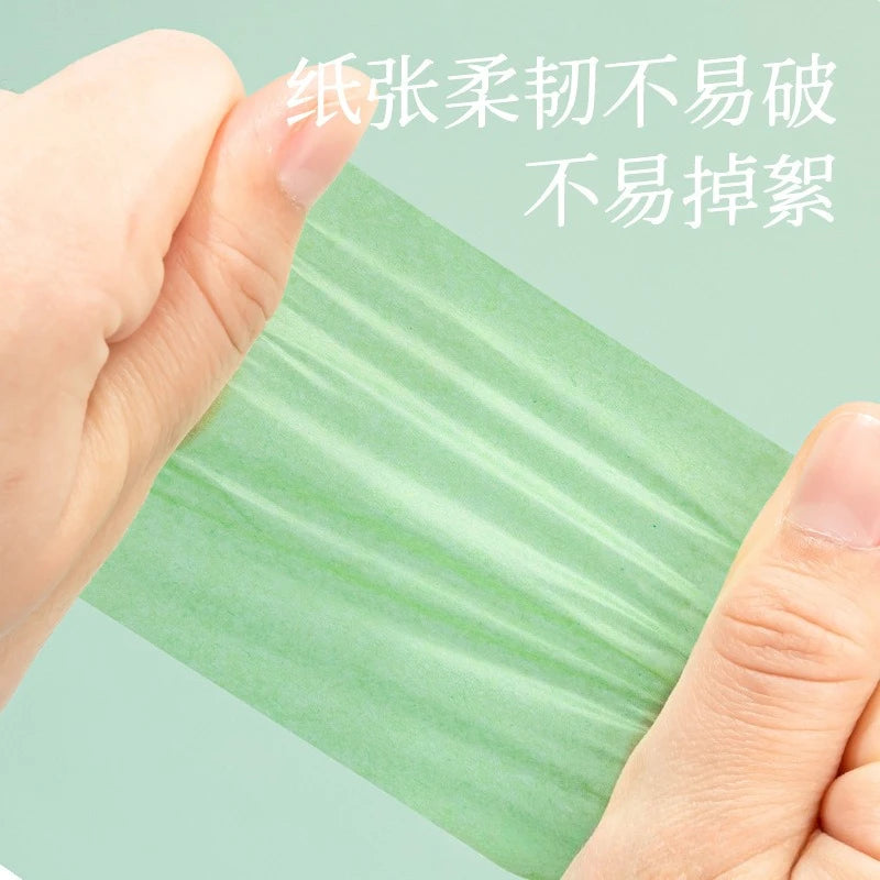 Facial Oil-absorbing Paper Facial Oil-absorbing Oil-controlling Oil-absorbing Tissue Paper 100 Pieces Portable Extraction Box