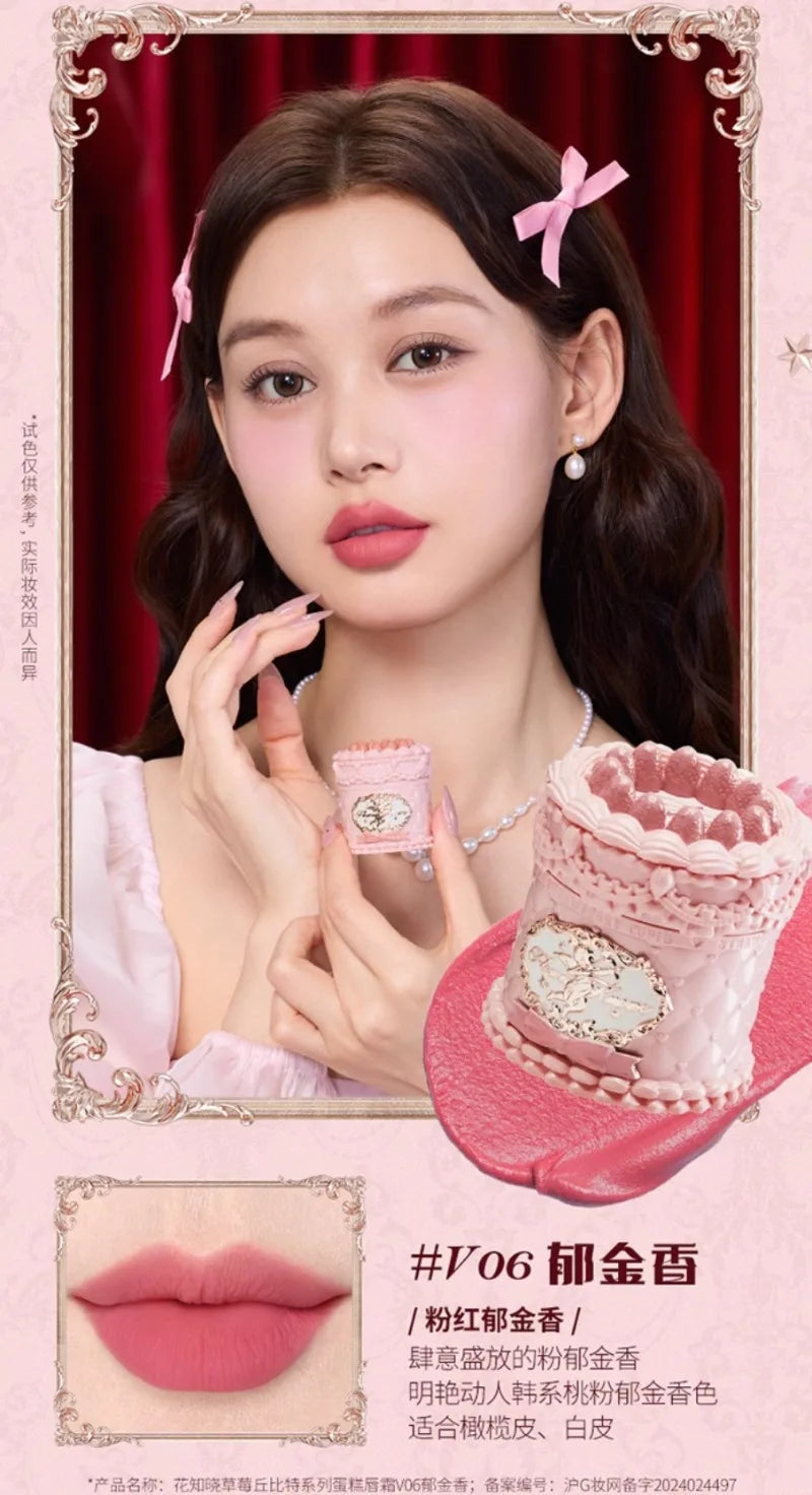 Flower Knows Strawberry Cupid Collection Makeup Kit Full Professional Face Palette Blush Eyeshadow Lip Cream Solid Perfume Sets