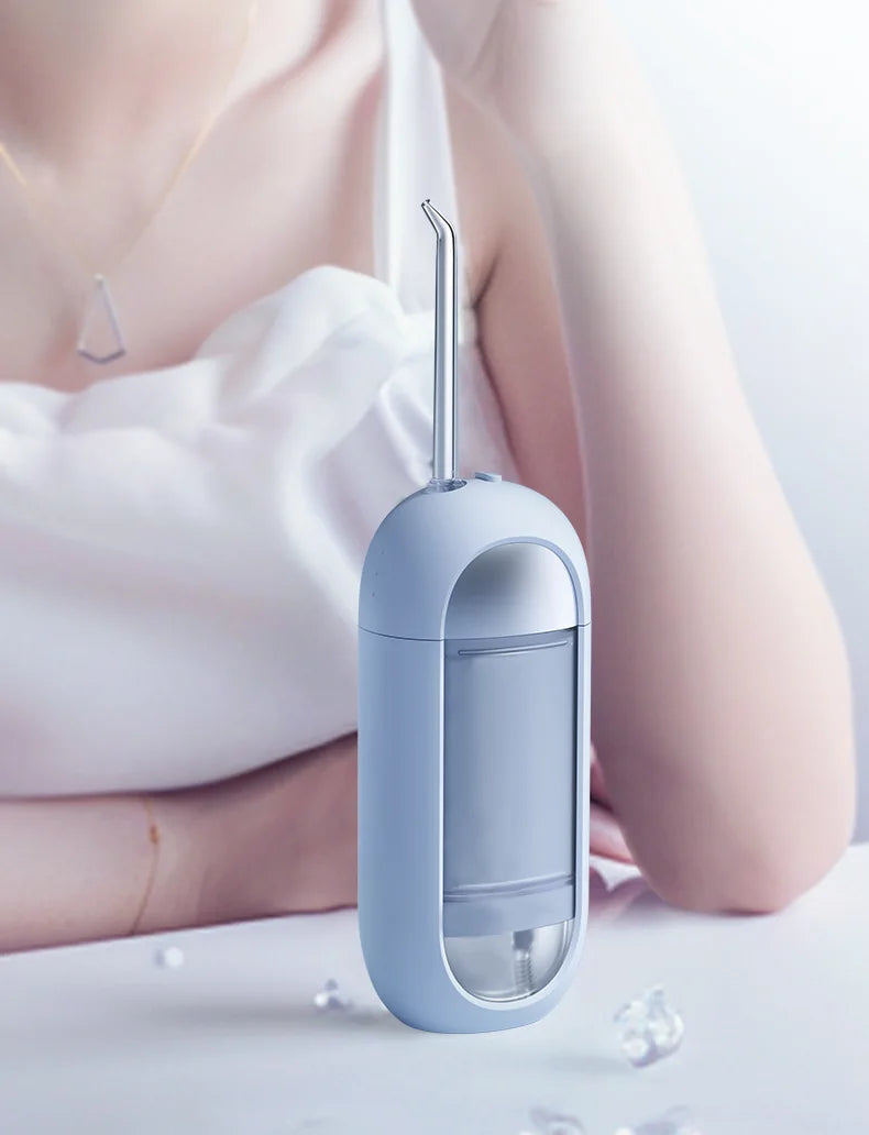 Cepillo de dientes eléctrico portátil con irrigador dental para limpiar los dientes, irrigador bucal doméstico para limpiar los dientes