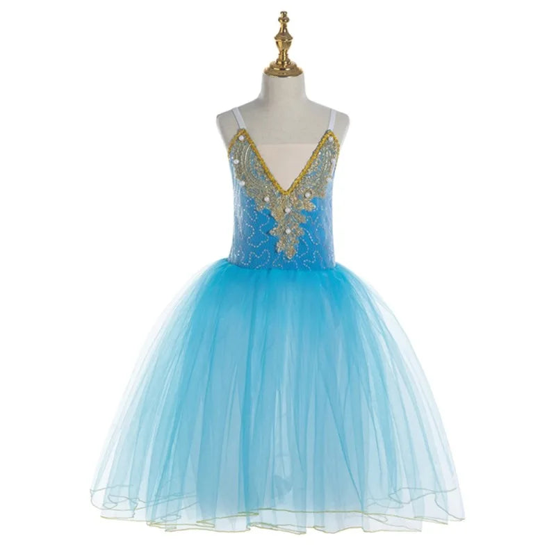 Children Clothing Leotards for Girls Dress Ballet Tutu Dance Wear Party Kids Clothes Stage Costumes Performance Princess Fairy