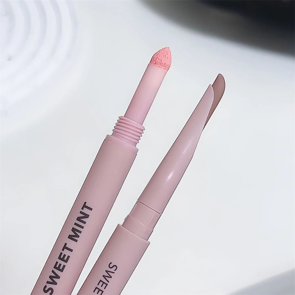 Double-end Lying Silkworm Eyeliner Pencil Diamond Glitter Matte Aegyosal Pen Brightening Cream Shadow Highligher Eye Makeup