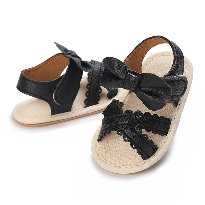 Summer newborn children's shoes, girls' sandals, children's shoes, outdoor casual walking shoes, 0-18 months old