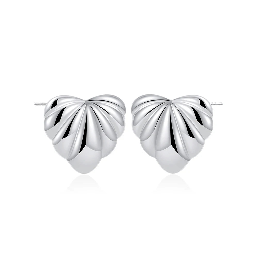 Trendy Stainless Steel Multilayer Circle Twist Knot Earrings For Women'S Texture Mixed Color Gold Plated Statement Earring Bijoux