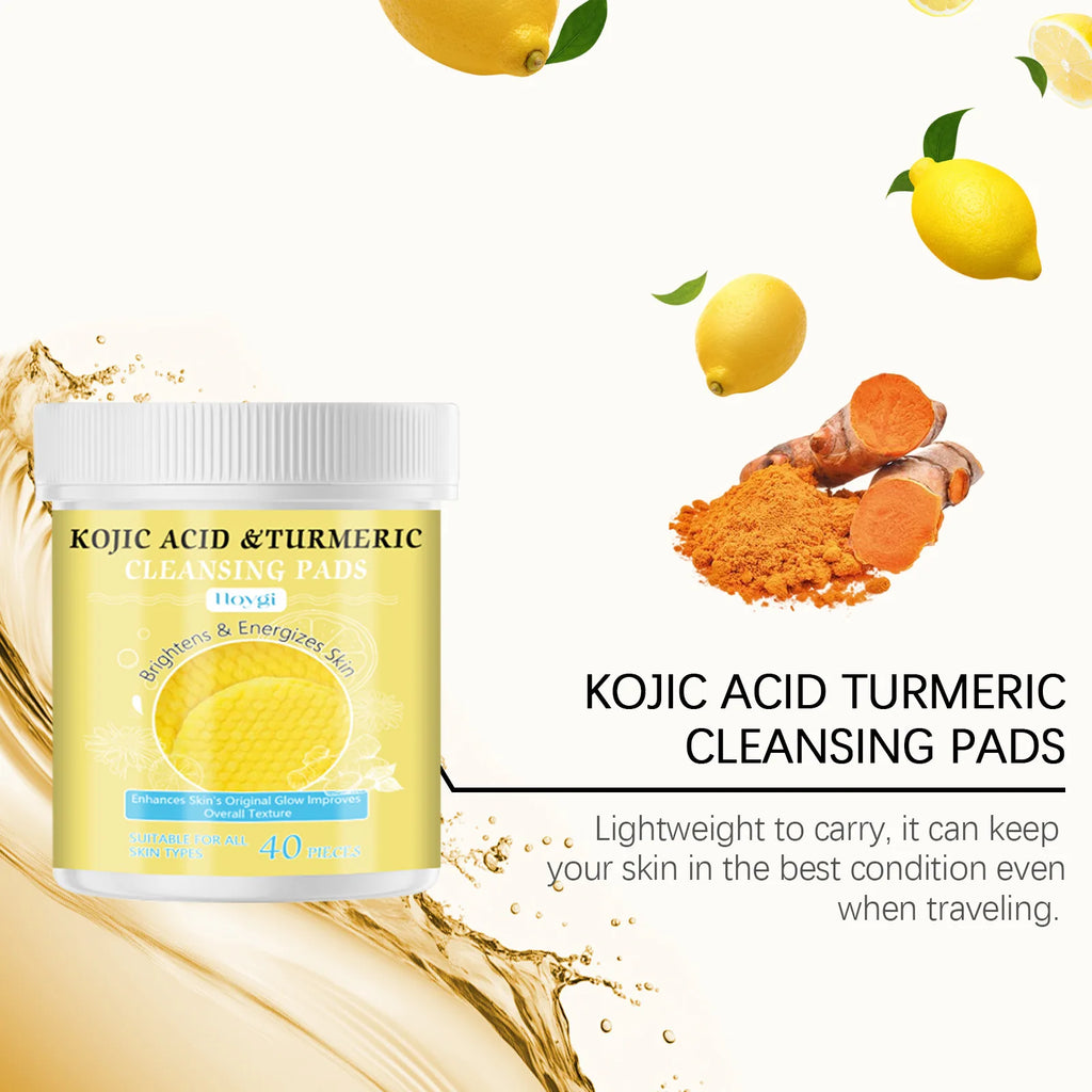 Turmeric Cleanser Oil Control Dark Spot Removal Anti Acne Deep Cleansing Shrink Pore Brightening Moisturizing Vitamin C Cream