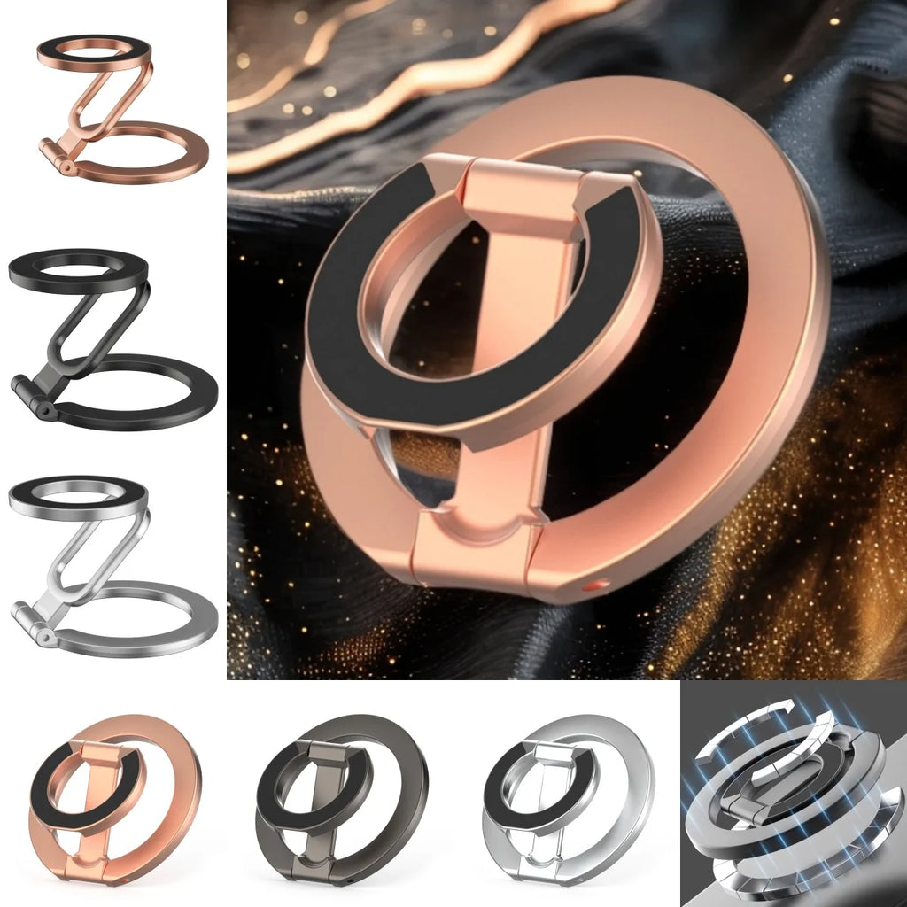 For MagSafe Double Sided Magnetic Phone Ring Holder Portable Folding Cellphones Stand Phone Accessories Support Bracket Grip