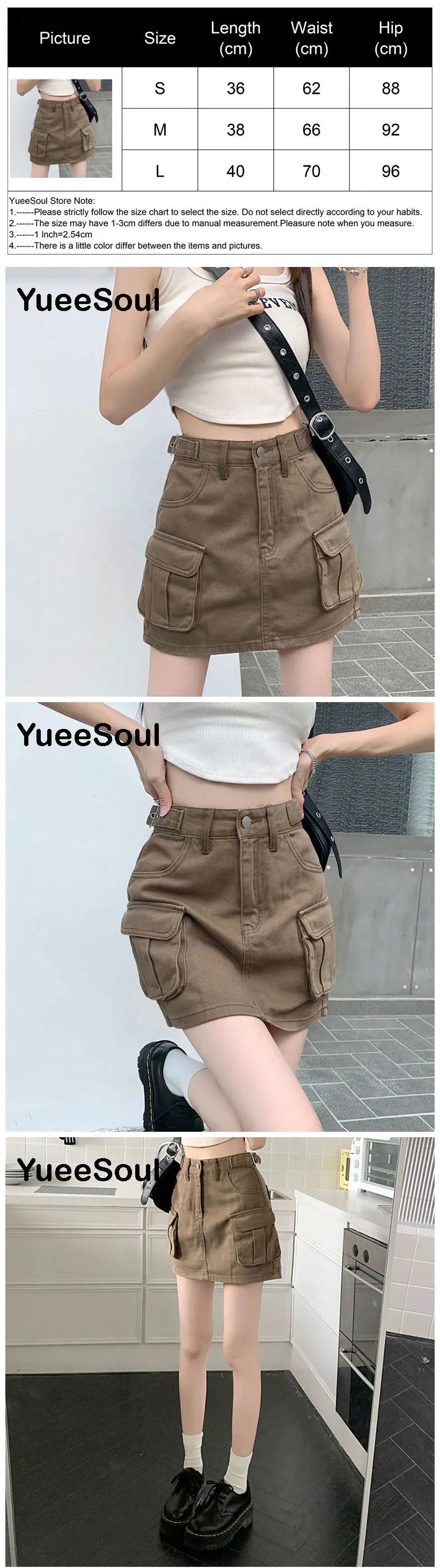 Brown Mini Skirts 2023 New Y2K Vintage High Waist Women Pleated Skirt Chic Sweet Cute Preppy Style Casual 90s E Girl Dance Skirt