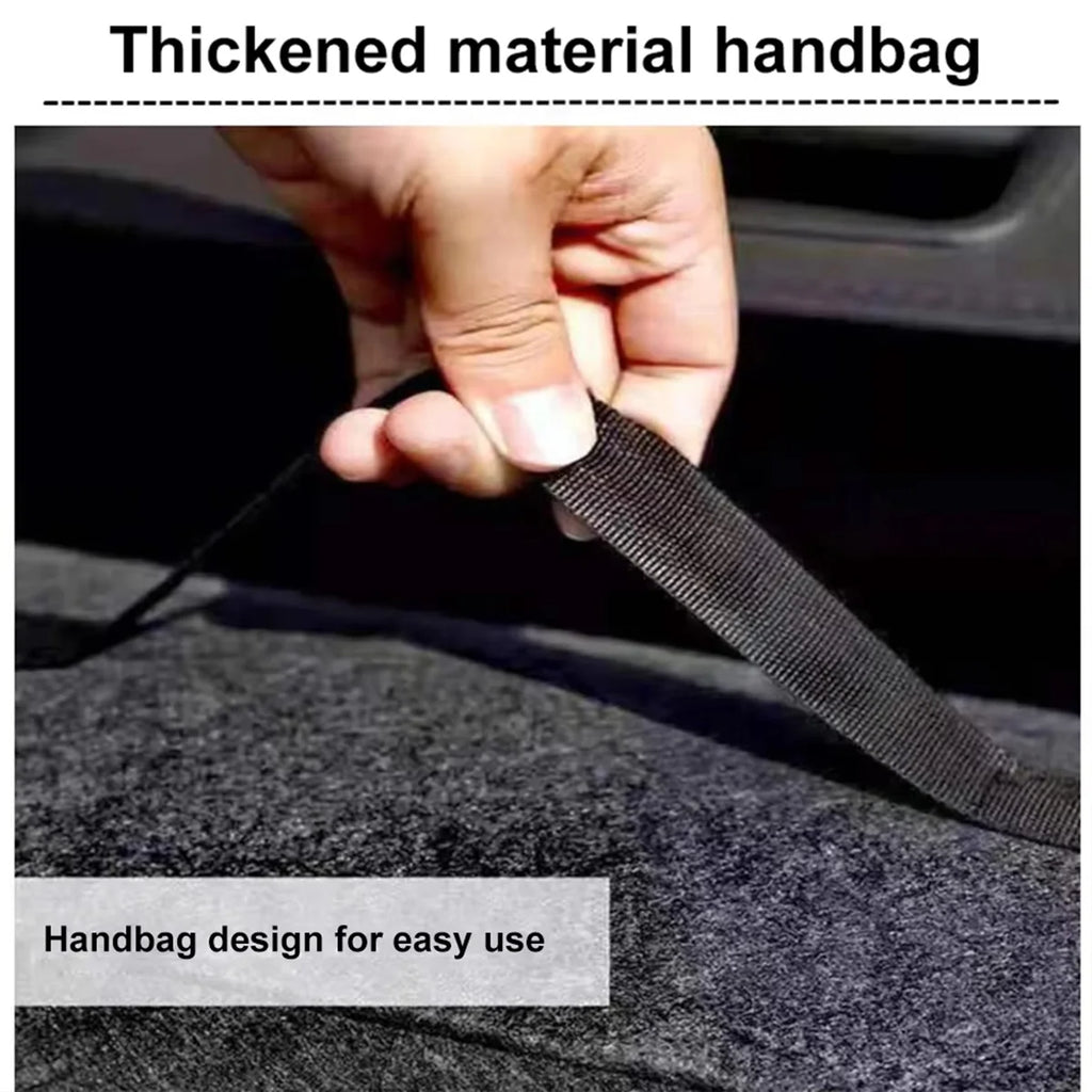 Soft Felt Car Trunk Storage Box – Large Capacity Organizer Bag