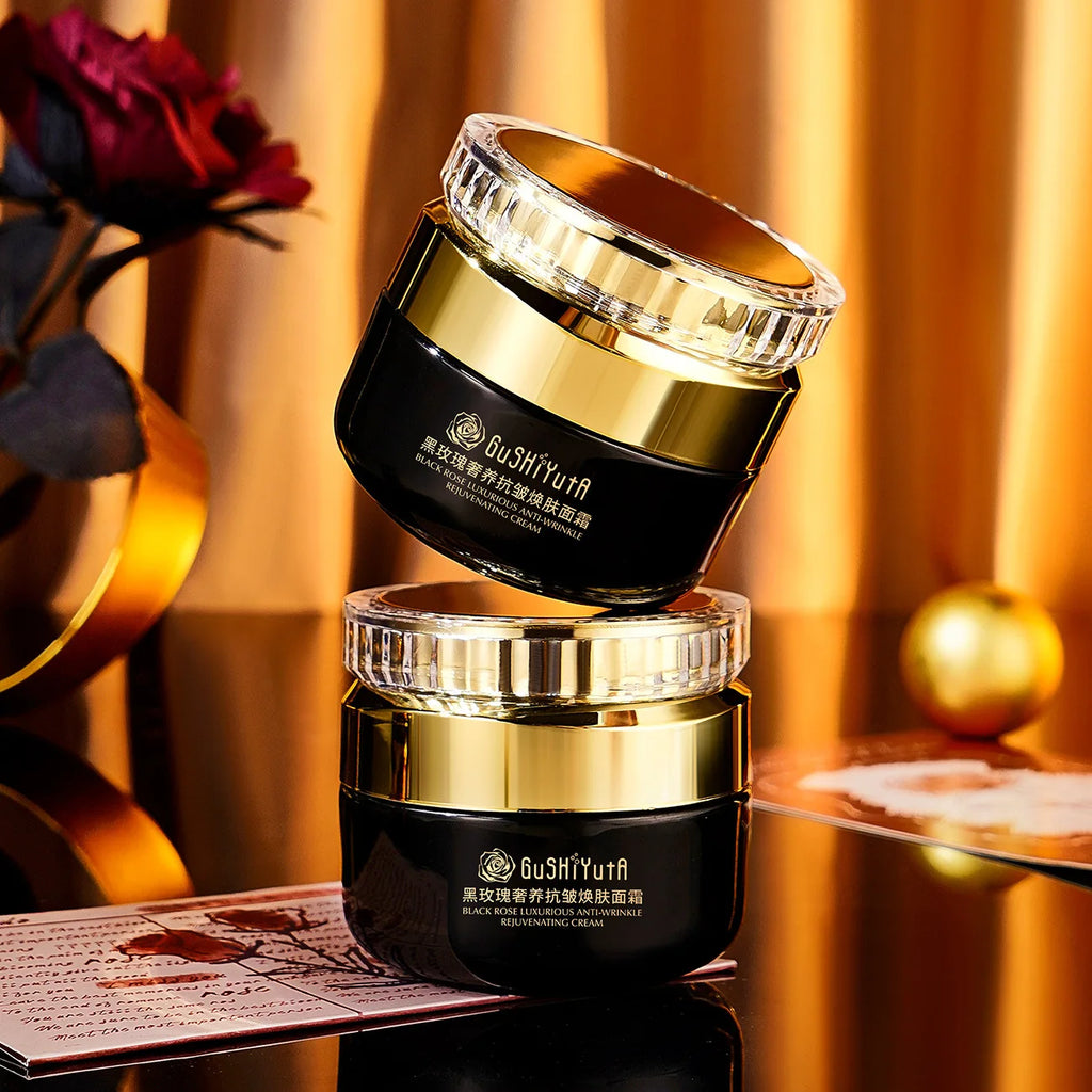 Black Rose Instant Face Lift & Firm Skin Cream Sustainable Face Lifting Reduces Fine Lines Gentle Moisturizing Care Cream