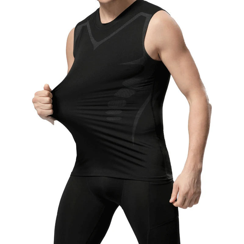 Men's Sci-Fi Print Vest