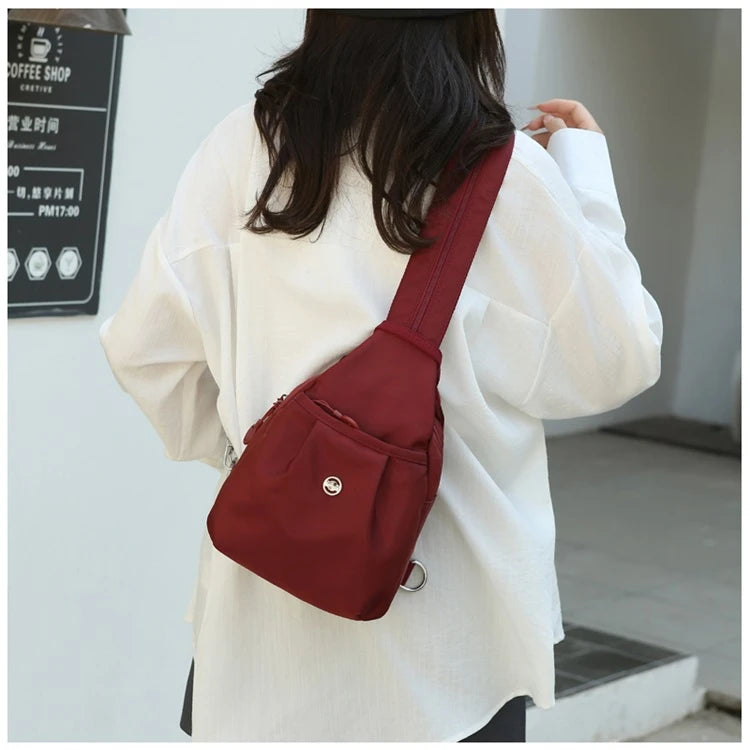 Fashion Casual Women's Chest Bag High Quality Women's Backpacks Multi Functional Shoulder Bag Large Capacity Women's Handbags