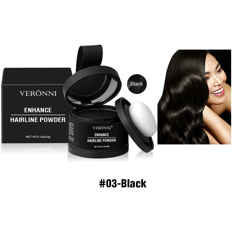 Hairline Shadow Powder,Instantly Conceal Hairline And Hair Root, Waterproof Hairline Powder Filler,Hair Root Cover,Scalp Powder