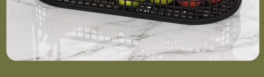 Bandeja de frutas de lujo ligera de múltiples capas, estante de almacenamiento de aperitivos de metal rectangular, cesta para mesa de centro de sala de estar