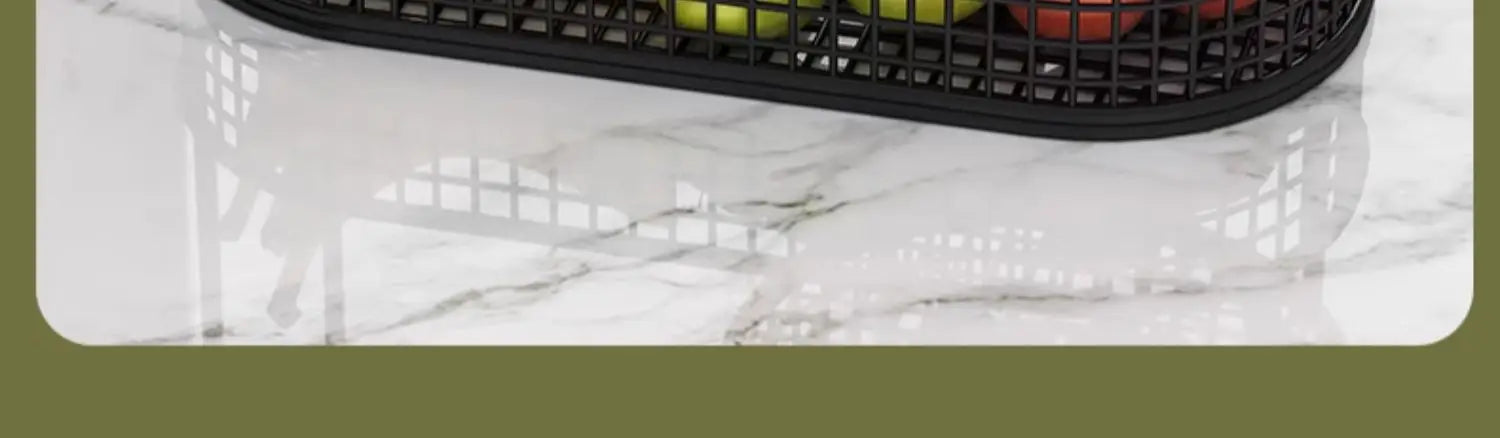 Bandeja de frutas de lujo ligera de múltiples capas, estante de almacenamiento de aperitivos de metal rectangular, cesta para mesa de centro de sala de estar