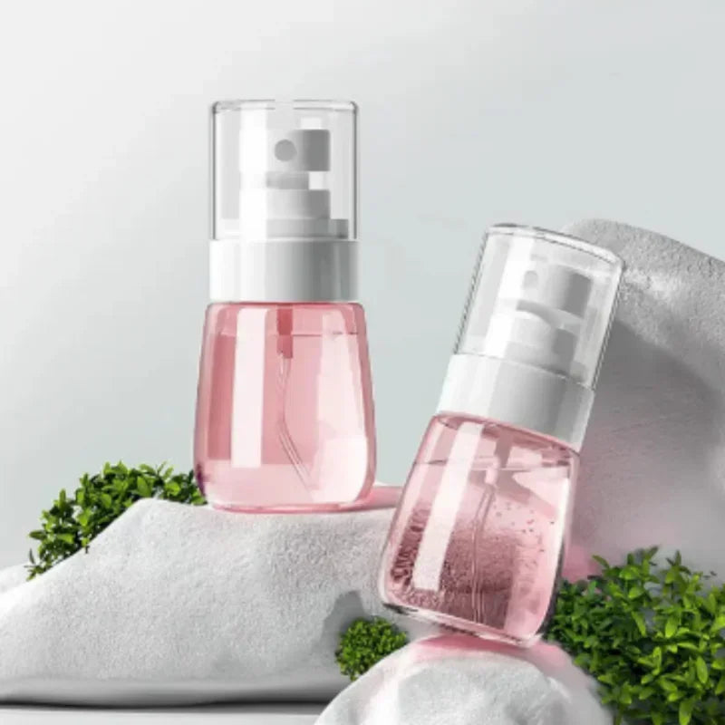 Refillable Spray Bottles 30ml 60ml 80ml Alcohol Atomizers Mini Fine Mist For Travel Skincare Makeup