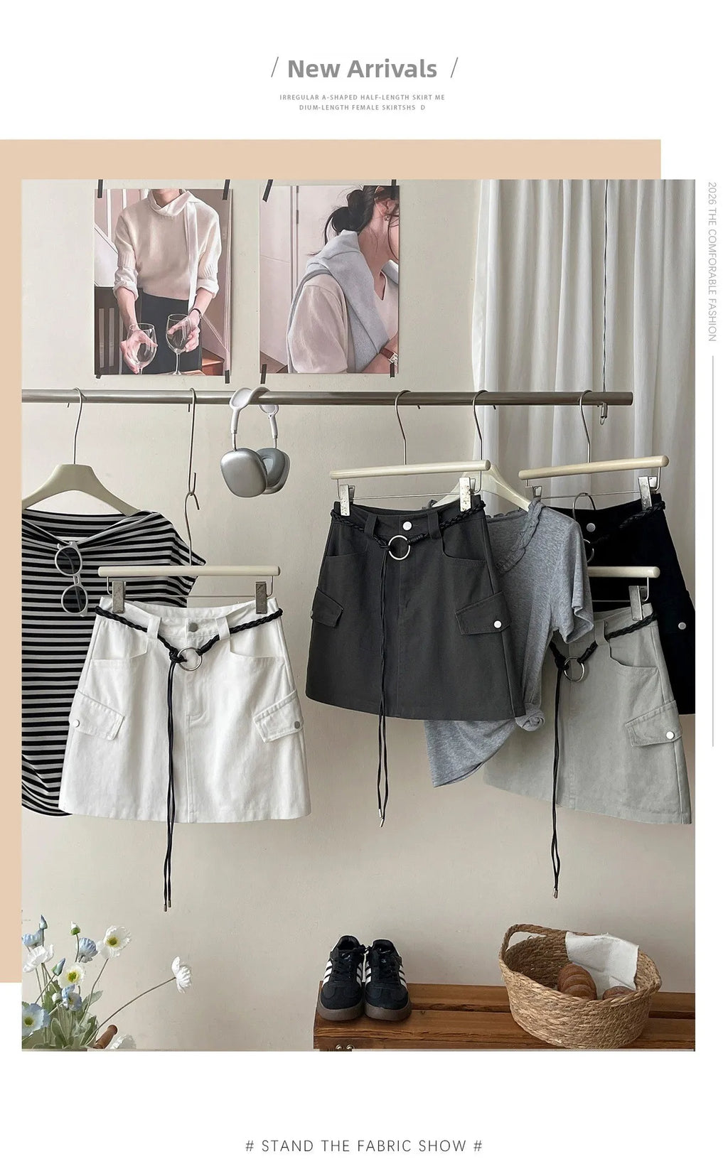 American Retro Versatile Denim Washed Cotton Workwear Mini Skirt Women Summer Korean Chic Bodycon Sexy A-Line Half-length Skirt