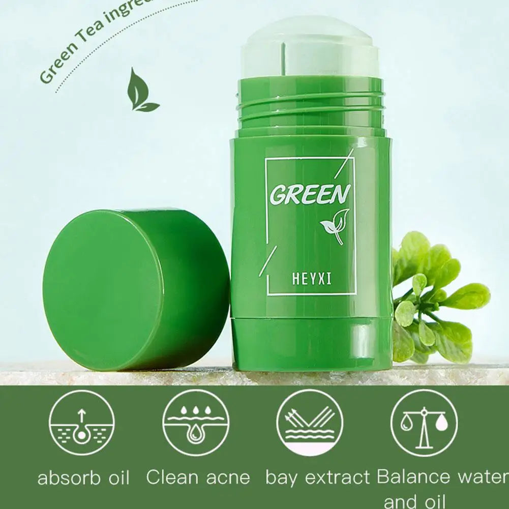 Eelhoe Green Tea Clay Stick Mask - Deep Cleansing Pore Treatment 40g