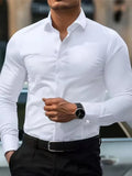 Men's Slim Fit Formal Dress Shirt