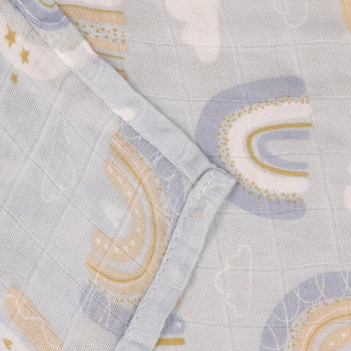 HappyFlute Bamboo Muslin Burp Cloth Set – 5 Pack