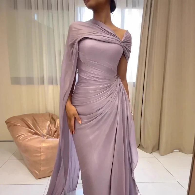 Elegant Off Shoulder Hollow Out Women Party Dress Spring Summer Sexy Backless Slim Long Dress Fashion Asymmetrical Ribbon Dress