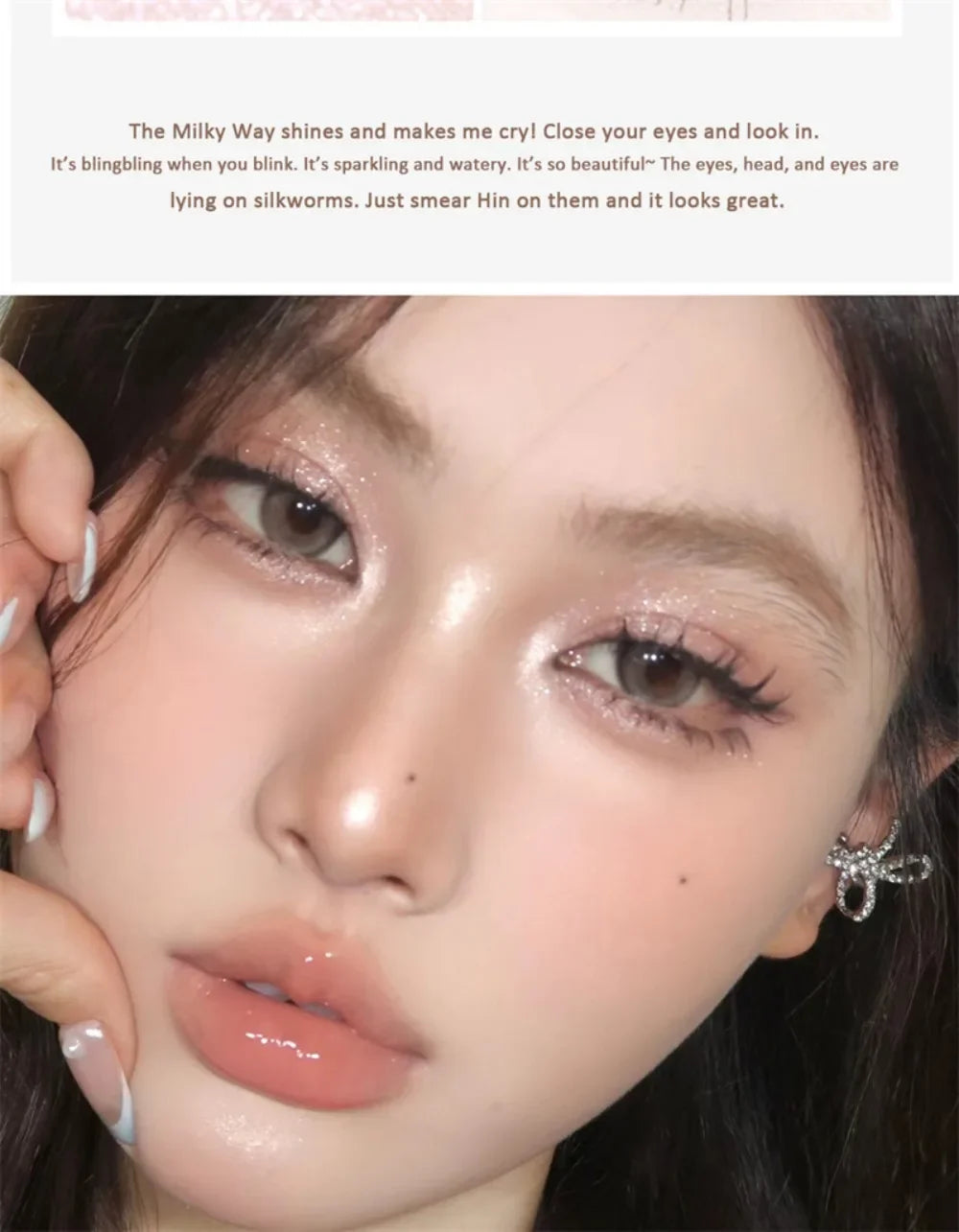 Pearlescent Eyeshadow Stick Pencil Glitter Eyeshadow Waterproof Shimmer Silkworm Liner Pen High-gloss Cosmetics Beauty Makeup