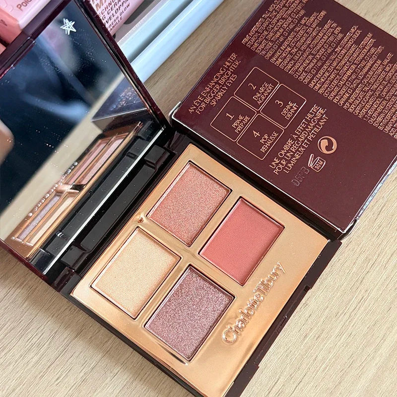 CT Eye Shadow Natural Base Makeup A Plate of Multi-purpose High Light Eye Shadow Eye Details Cool Summer Lip Gloss Makeup Suit