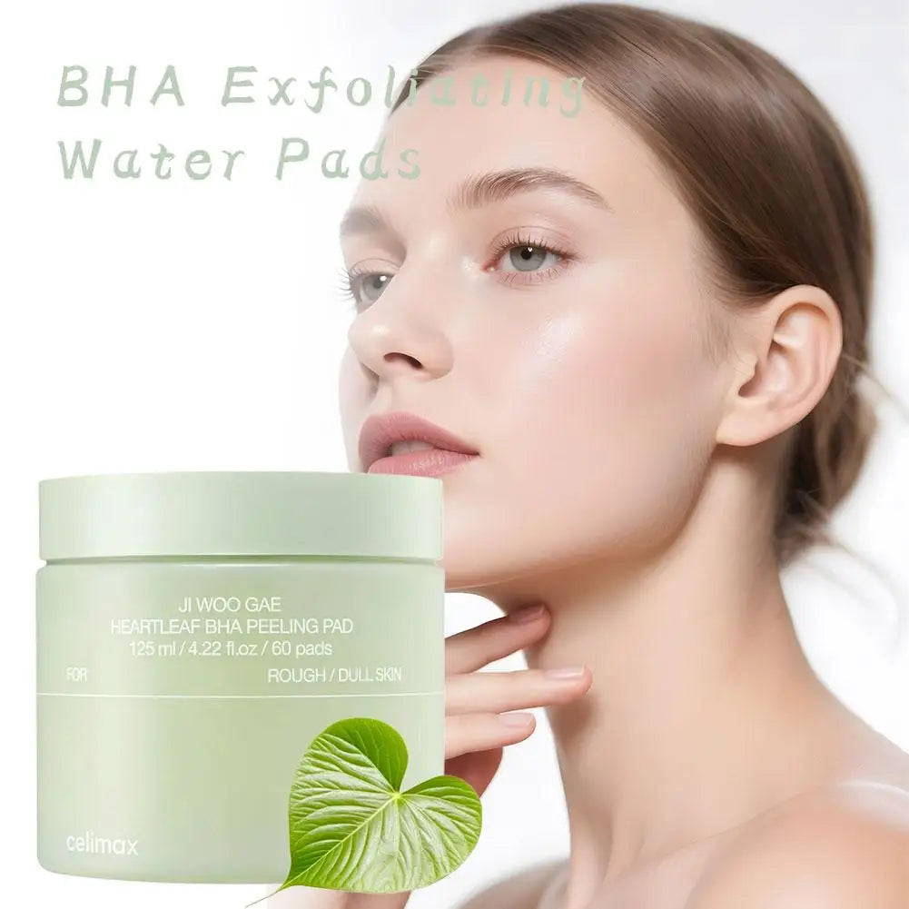 Celimax Skincare Set, Heartleaf BHA Peeling Pads, Real Noni Energy Ampoule & Acne Bubble Cleanser for Moisturizing Exfoliating