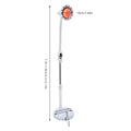 275W Adjustable Infrared Heat Lamp for Muscle&Joint Pain Relief, 360° Rotatable Infrared Baking Light, 0-115℃ Temp Control