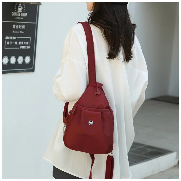 Fashion Casual Women's Chest Bag High Quality Women's Backpacks Multi Functional Shoulder Bag Large Capacity Women's Handbags