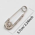 New Retro Style Brooch Pin Fashion Diy Safety Pins Women'S Waist Closing Artifact Men Suit Jacket Decoration Anime Jewelry
