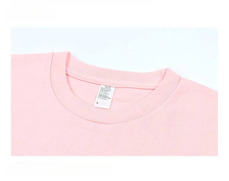 250G Heavy Men's T-shirt Solid Color Cotton Short-sleeved Men T shirt Bottoming Tops Tees Shirt