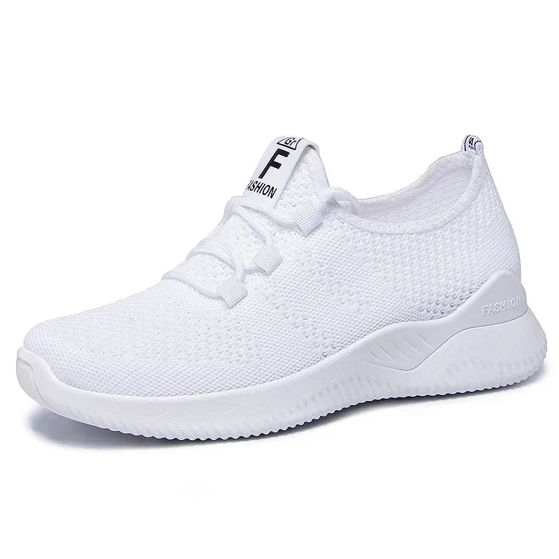 Women's Lightweight Casual Sneakers | Breathable Mesh Platform Shoes