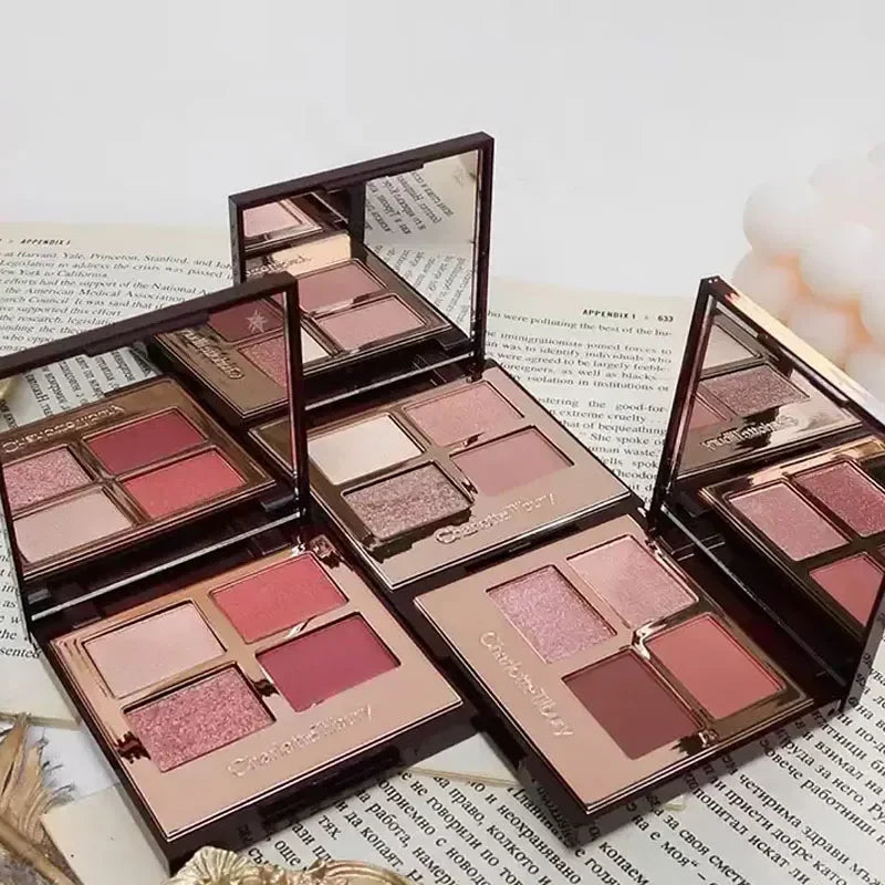 CT Nine Colors Eye Shadow Natural Base Makeup Plate of Multi-purpose High Light Eye Shadow Eye Details Cool Lip Gloss Makeup Set